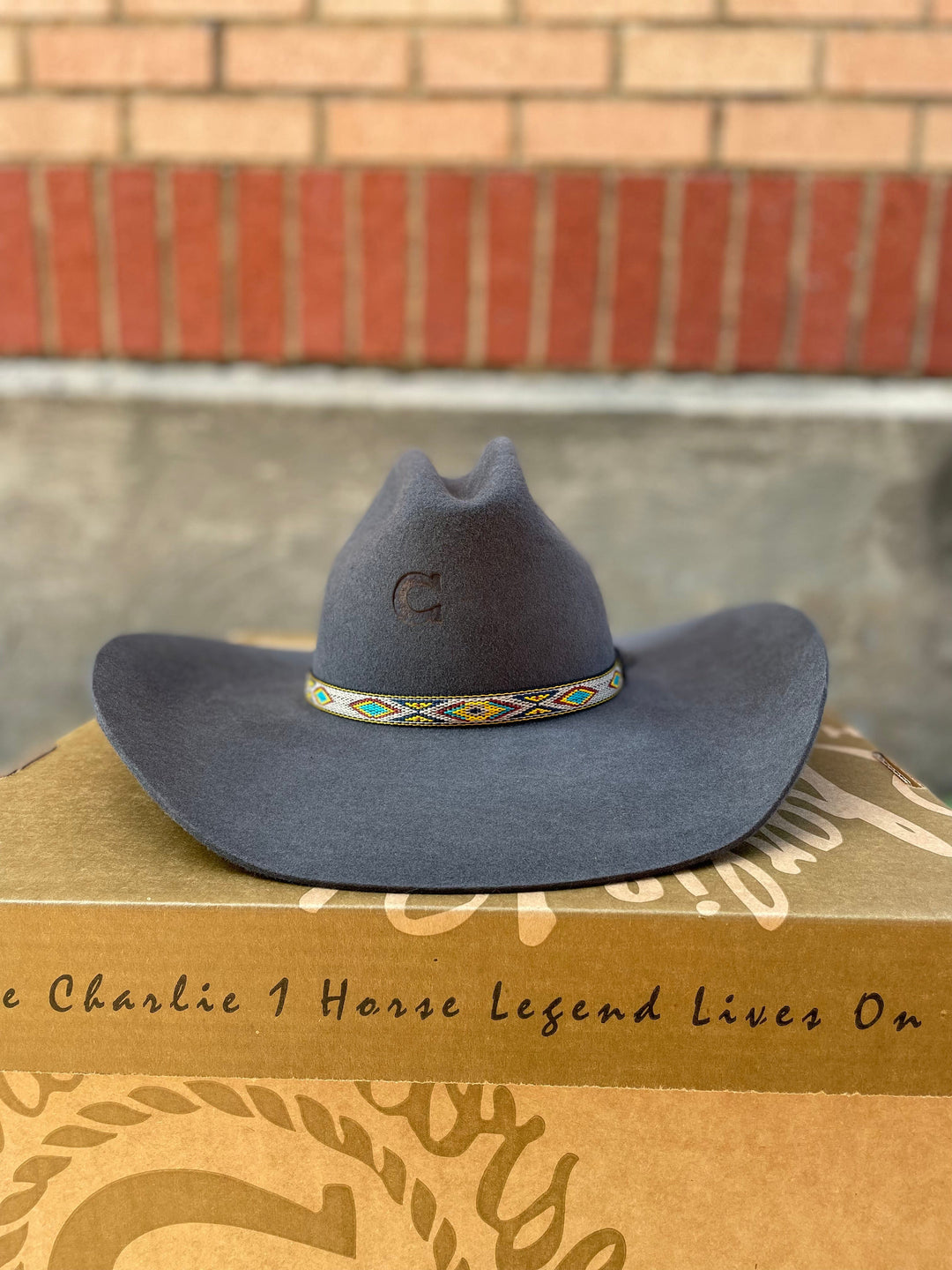 New Charlie 1 Horse deals Honky Tonk Road 4x Hat Sz 7 5/8