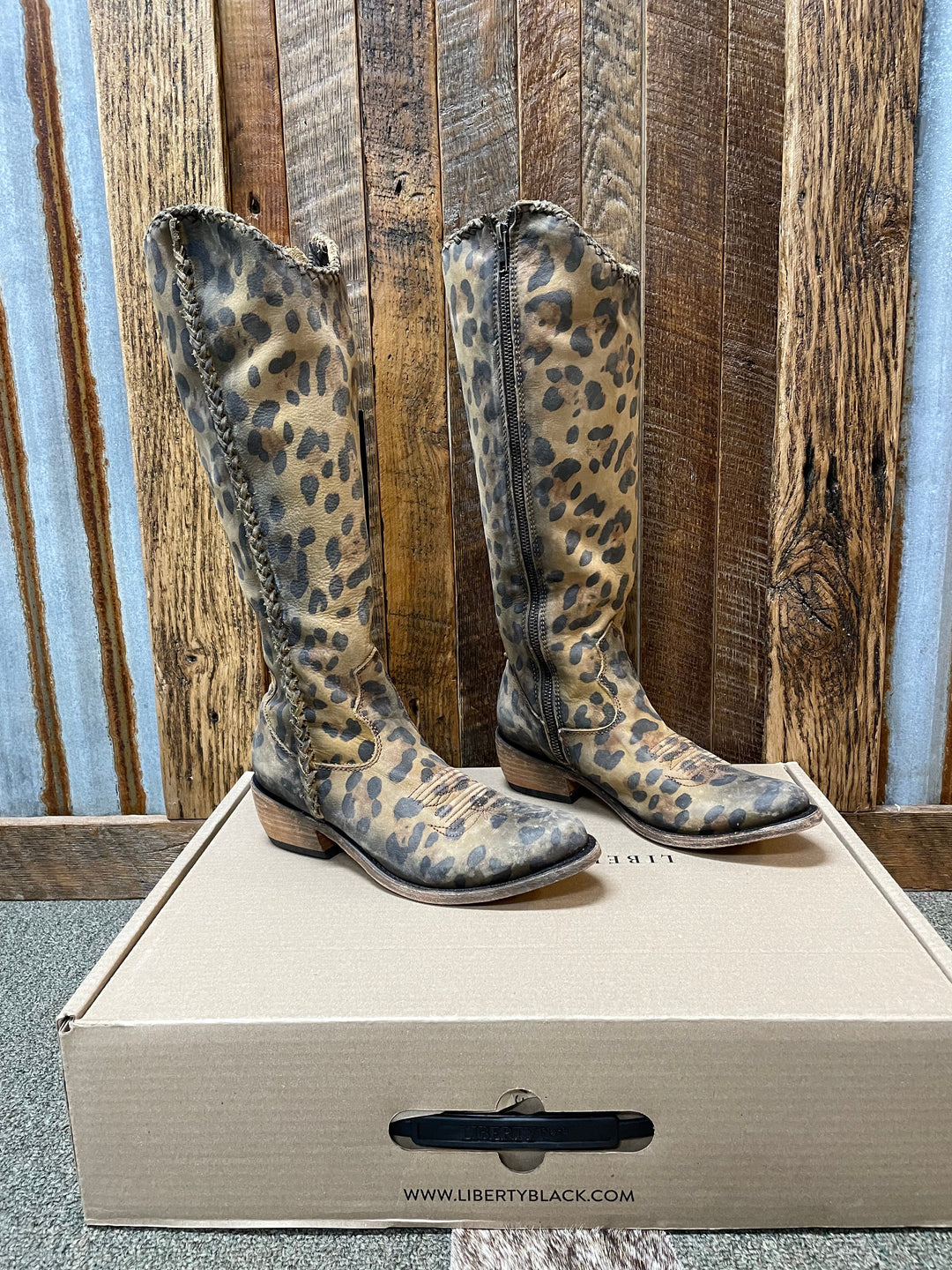 Liberty Black Chita Miel Cheetah Whiskey Ray s Boutique